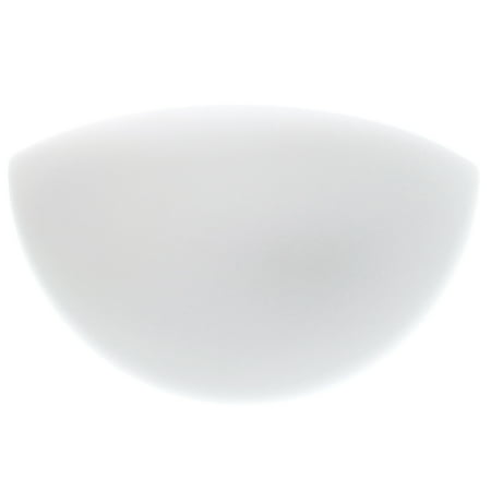 

Hampstead Lighting TEO Wall Sconce 100W E26 Medium Base Incandescent A19 Fixture White