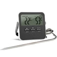 thumbnail image 1 of LCD Digital Indoor Temperature Meter High/Low Temperature Alarm home Thermometer, 1 of 7