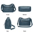 thumbnail image 4 of Bandolera VOLGANIK ROCK Monederos para mujer de piel suave, 4 of 7