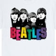 thumbnail image 3 of The Beatles - Colorful Logo - Men's Short Sleeve Graphic T-Shirt, 3 of 6