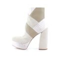 thumbnail image 2 of Vince Camuto Gilisama Women's Boots Almond Beige/Wild Mushroom Size 7 M, 2 of 8