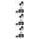 thumbnail image 5 of Toystoory 1 Set Hair Hoop Bowknot Lace Meaningful Fashion Appearance Retro Earrings Gifts Attractive Fabric for Birthday Party Type1 NO1 Toystoory CBP439333, 5 of 6