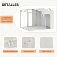 thumbnail image 2 of 2 PCE Bolsas Plegables de Almacenamiento de Ropa,Caja Almacenaje Ropa de Gran Capacidad,Organizador de Ropa con Ventana Transparente y con un mango resistente para Ropa, Mantas y Edredones, 2 of 7