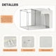 thumbnail image 2 of 2 PCE Bolsas Plegables de Almacenamiento de Ropa,Caja Almacenaje Ropa de Gran Capacidad,Organizador de Ropa con Ventana Transparente y con un mango resistente para Ropa, Mantas y Edredones, 2 of 7