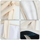 thumbnail image 3 of Un traje de baño de playa de aguas termales delgado de una pieza negro de estilo chino antiguo para mujer con falda cruzada, 3 of 5