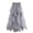 Gray, variant on Turilly Summer Skirts for Women Tulle Skirts A Line Fairy Tiered Skirt Midi Length High Elastic Waist Long Skirt