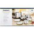 thumbnail image 5 of Cuisinart Contour 13-Piece Stainless Steel Cookware Set, 5 of 6