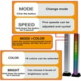 thumbnail image 2 of RGB Sound Control LED Light App Control Pickup Voice Activated  Lights Color Ambient LED Lamp Bar of Music Ambient Light, 2 of 5