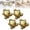 4pcs, variant on Natural Pyrite Tortoise, Mini Pyrite Crystal Turtle, 27mm Carved Stone Animal Figurine for Decor & DIY Collection
