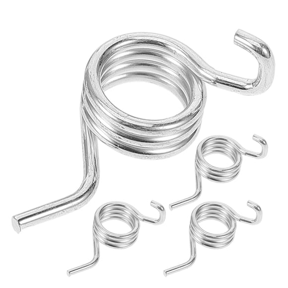 unbranded 4Ud Resortes Para Pedal Y Pie De Motocicleta En Plata Con Mecanismo Para Montaje Fácil