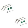 thumbnail image 1 of Xingzhi Front Drive Shaft Coupler 1:12 Remote Control Car Upgrade Parts Repair Green 2Set, 1 of 6