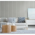 thumbnail image 3 of NextWall Harbor Grey Faux Board & Batten Peel and Stick Wallpaper, 3 of 13