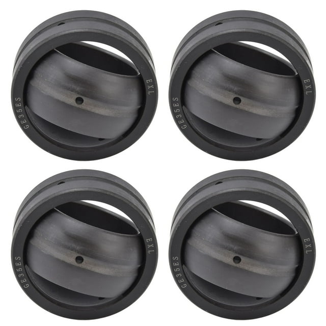 Roulement à Billes à Rainure Profonde, Roulements Radiaux Industriels en Acier Scellés Dureté Uniforme 4 Pcs pour Moteur pour Patin en Ligne pour Patin à Roues Alignées GE35ES