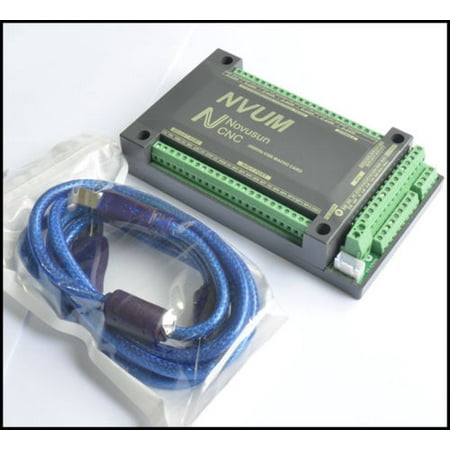200KHz 6-Axis Controller CNC USB MACH3 Interface Board NVUM6 for Stepper