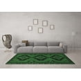 thumbnail image 3 of Ahgly Company Indoor Rectangle Persian Emerald Green Traditional Area Rugs, 8' x 12', 3 of 4