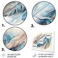 thumbnail image 3 of Designart "Quills with Grace II" Feathers Metal Art Print, 3 of 5