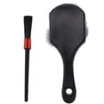 thumbnail image 3 of Car Wheel Brush Set, Soft Fiber 2pcs Car Cleaning Brush Set Wet Dry Dual Use  For Office For Car For Home, 3 of 8