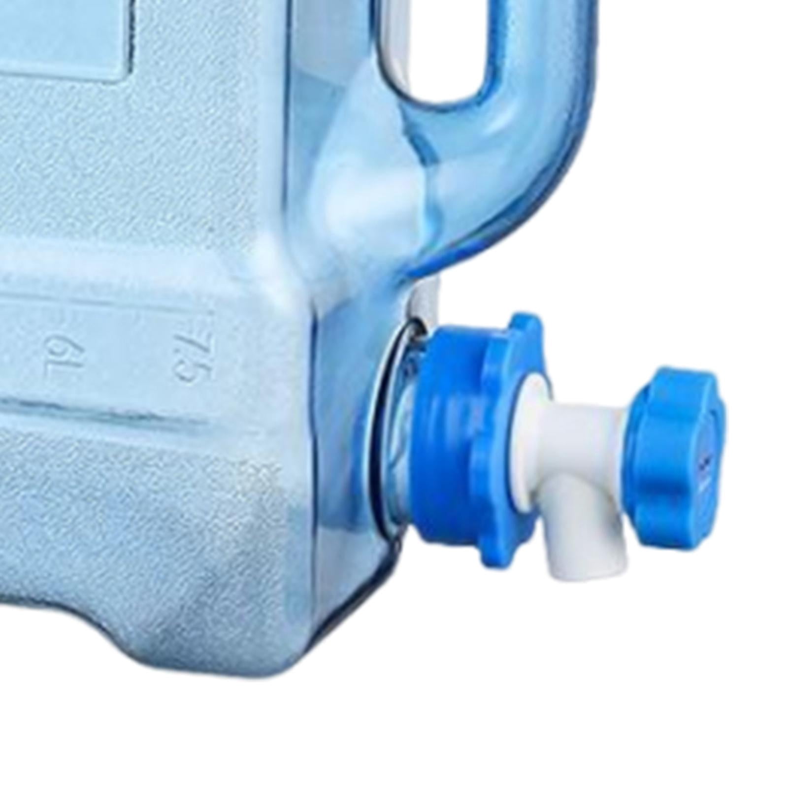 simhoa Camping Water Container with Faucet No Leakage Large Water Storage Jug Water Carrier for RV Handwashing Emergency Backpacking 7.5L