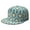 Unisex Flat, variant on Urban Style Full Panel Snapback Hat - Artistic Colorful Flat Visor Cap with Retro Exotic Pattern for Unisex Fashion