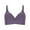 Purple, variant on Honeeladyy Womens Plus Size Bra Embroidered Glossy Comfortable Breathable Bra Christmas Gifts for Girlfriend #Jb-36
