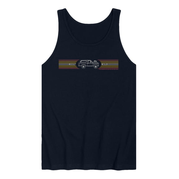 Ford - Bronco Xlt Built Wild Graphic Tank Top