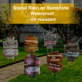 thumbnail image 5 of Every Moment Counts 6-Pack Halloween Warning Yard Stakes, Halloween Yard Decorations, Halloween Lawn Signs, Halloween Decorations Outdoor, 5 of 9