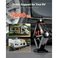 thumbnail image 6 of Dranite RV Leveling Jacks 5000LBS Capacity, 23.4" Scissor Stabilizer Jacks Set of 2 for RVs, 6 of 11