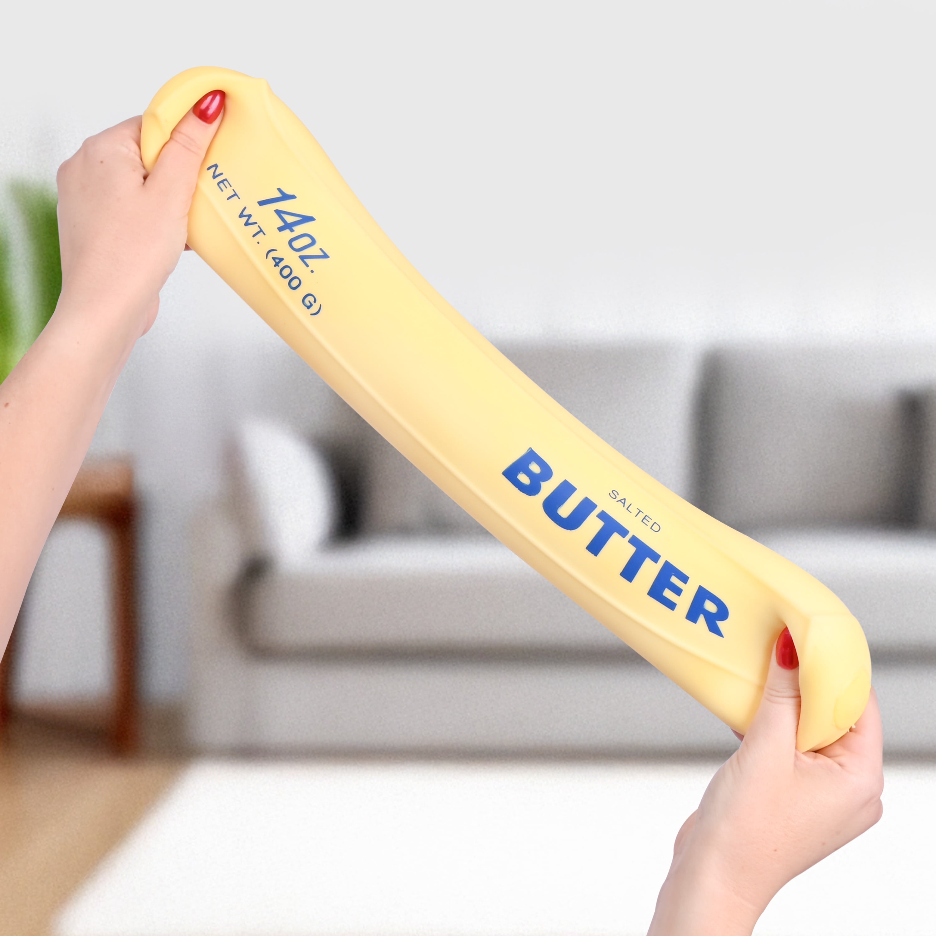 Toymendous Squeeze Butter, Large Squishy Stress Toy, Children Ages 3+