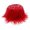 Red, variant on Shaggy Plush Fabric Precut Strips, Fuzzy Craft Plush Material for Cosplay Beard, Hair & Decorations