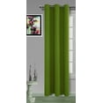 thumbnail image 2 of MDS Blackout Curtains for Living Room and Bedroom Thermal Insulated Grommet Room Darkening Draperies 1 Panel (Fresh Green 52x45), 2 of 7