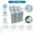 thumbnail image 6 of Sky Blue Ripple Waves Table Runner Home Wedding Decor Table Flag Mat Table Centerpieces Decoration Party Dining Long Tablecloth, 6 of 6