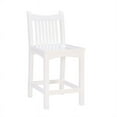 thumbnail image 3 of Linon Malvern Solid Wood Commercial Grade Set of Two Counter Stools in White, 3 of 14