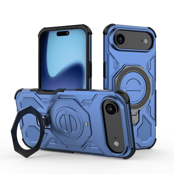 Funda GANGXUN para iPhone 17 Air , magnética, ligera, soporte 360°, antigolpes