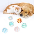 thumbnail image 1 of FLAMEEN Cat Toy,Cat Plush Ball Toy,6Pcs Multi-colored Pet Cat Soft Plush Ball Sound Toy Interactive Training Cat Teaser Toy, 1 of 8