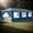 Blue top canopy and sidewalls and White frame, variant on 10'x20' Outdoor Party Tent with 6 Removable Sidewalls, Waterproof Canopy Patio Wedding Gazebo, Blue