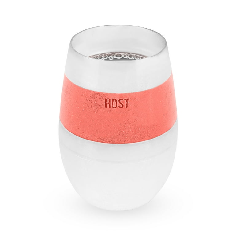 Host Wine Freeze Cooling Cup, Double Wall Insulated Freezable Drink  Chilling Tumbler with Freezing Gel