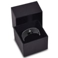 thumbnail image 3 of Tungsten Marijuana Weed Cannabis Leaf Band Ring 8mm Men Women Comfort Fit Black Beveled Edge Brushed Polished, 3 of 4
