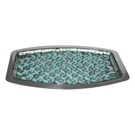 NU Steel Sea Foam Amenity Bathroom Accessory Tray Walmart.com NU Steel Sea Foam Amenity Bathroom Accessory Tray Walmart.com