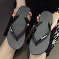 thumbnail image 5 of Juosiy Flip Flops for Men Flat Sandals Non Slip Shower Shoes Lightweight Summer Beach Slippers, 5 of 7