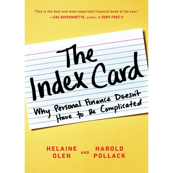 Pre-Owned The Index Card: Why Personal Finance Doesn't Have to Be Complicated (Paperback) 0143130528 9780143130529