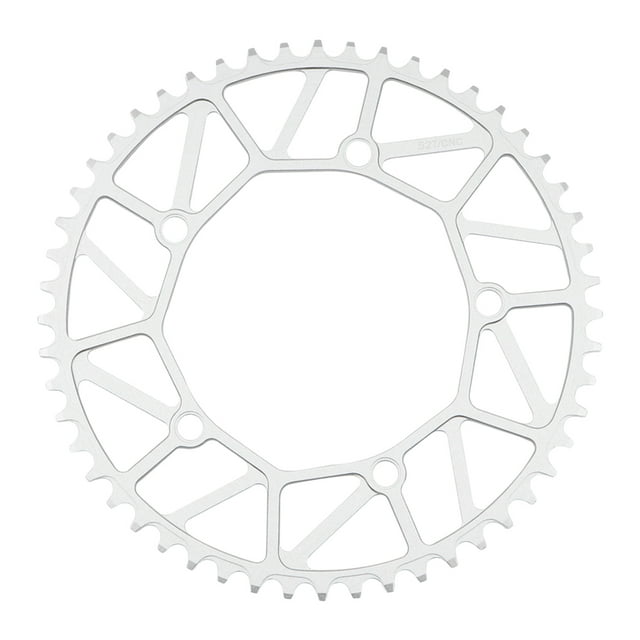Youkk Alloy Crank set - Durable Precise Fit Smooth Operation - Guaranteed Compatibility Bicycles Crank 52T silver 1Set