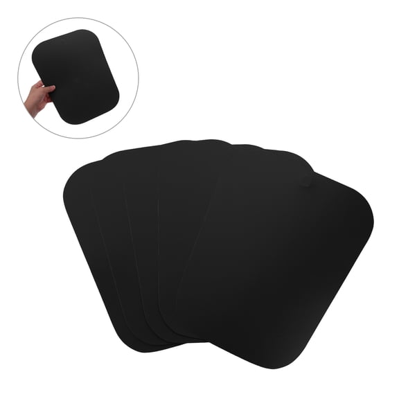 FUEENIRVA Tall Boot Inserts Black Plastic for Crease Protection and Easy Application 12Pcs