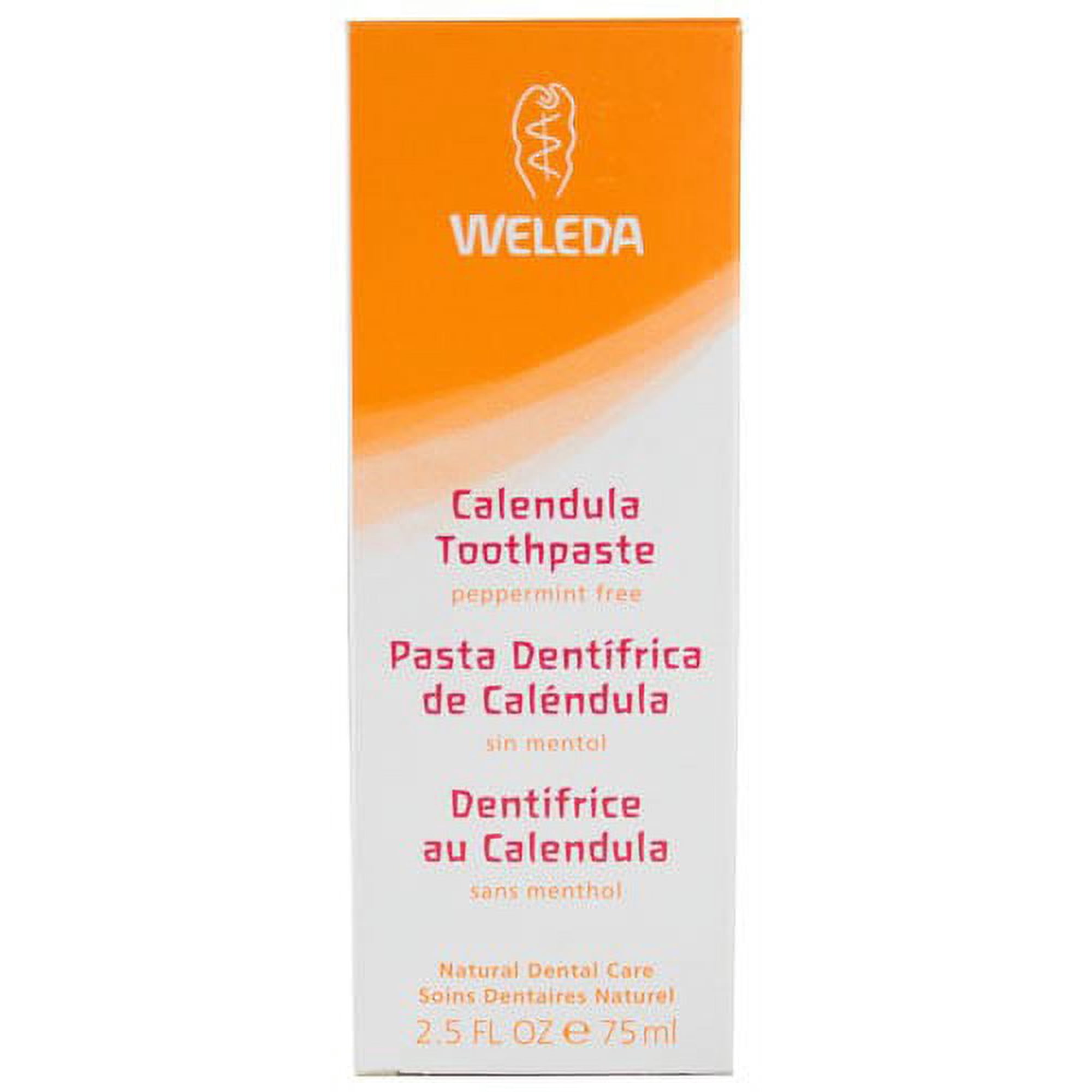 WeLEDa Calendula Toothpaste - 3.3 fl oz