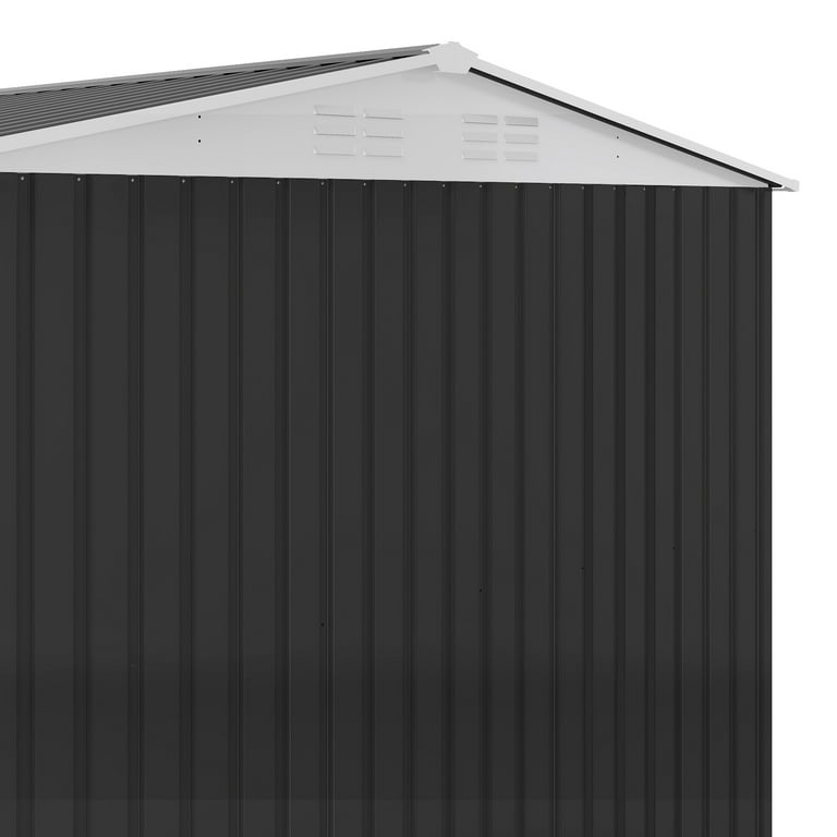 Uforic 8x12ft Outdoor Storage Shed,Tool Shed with Window,Lockable