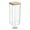 E, variant on Bamboo Lid Food Storage Container 450ml Airtight Kitchen Pantry Organization Grain Dry Food Canister Transparent Plastic Jar