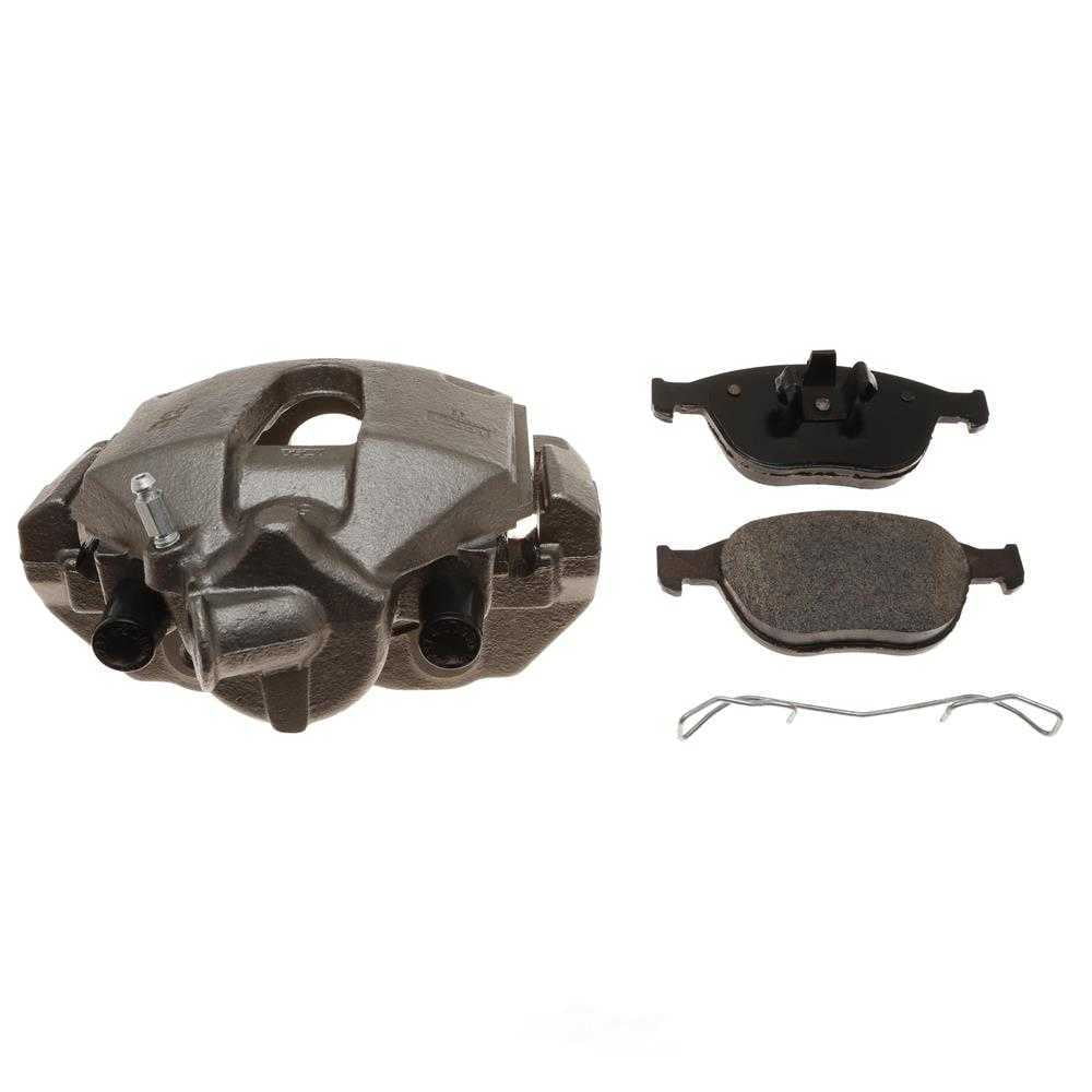 ACDelco 18R12249 Reman Non-Coated Loaded Disc Brake Caliper w/Semi-Metallic Pads