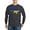 Charcoal, variant on CafePress - Ukraine Flag And Map Long Sleeve Dark T Shirt - Long Sleeve Dark T-Shirt