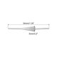 thumbnail image 2 of Uxcell 34mm/1.34'' Clips de moño para candelabros de cobre, 200 piezas, plateado, 2 of 5