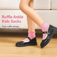 thumbnail image 6 of 12 Pairs Toddler Girls Ruffle Socks – Non-Slip Baby Grip Socks Soft Cotton Socks, Cute Grippy Frilly Socks for 1-3 Years, 6 of 6