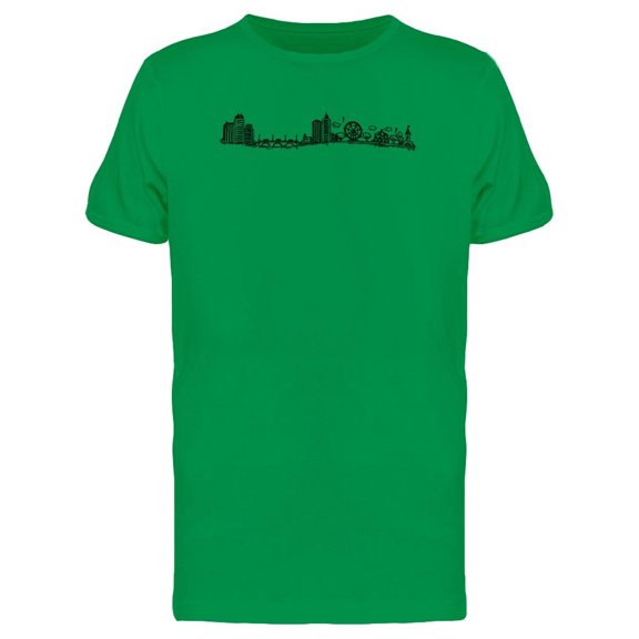 City Panorama Sketch Tee Men's -Image by Shutterstock